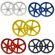 Vandorm 20" BMX Mag Wheel Set - 5 Spoke Straight - MULTIPLE COLOURS