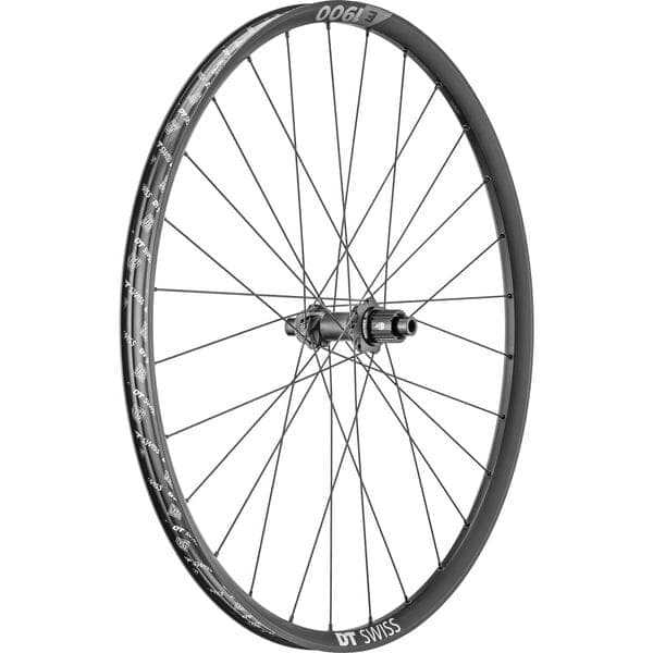 DT Swiss E 1900 wheel; 30 mm rim; 12 x 148 mm BOOST axle ; rear MICRO SPLINE