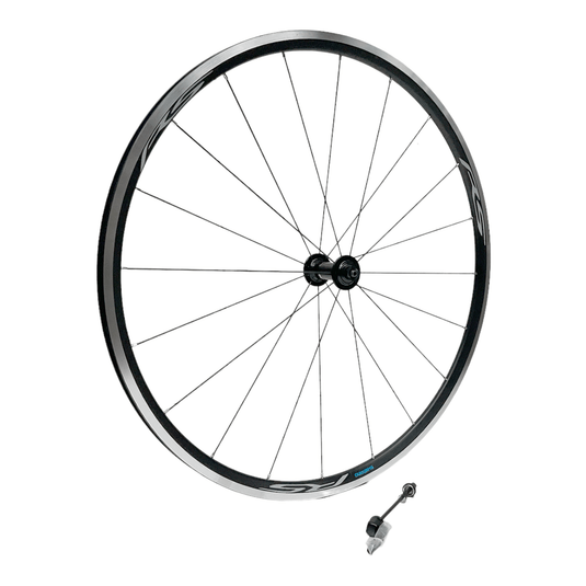 Shimano Wheels WH-RS100 Clincher Wheel - 100mm Q/R Axle - Front - Black