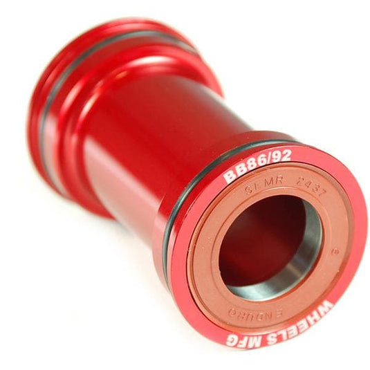 Wheels MFG PressFit 86/92 Ceramic Bearings 22/24 mm Red