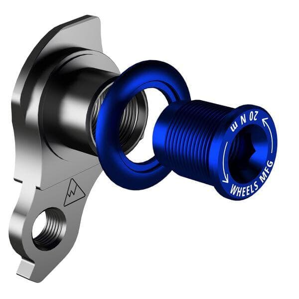 Wheels Manufacturing Replaceable Derailleur Hanger / Dropout 487-6 - Blue Bolt