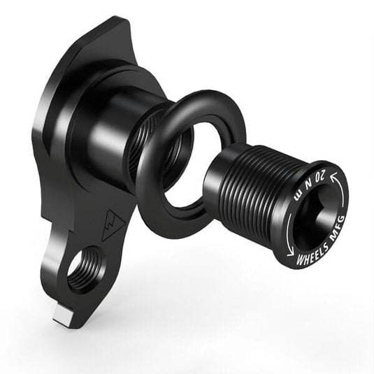 Wheels Manufacturing Replaceable Derailleur Hanger / Dropout 487 - Black Bolt