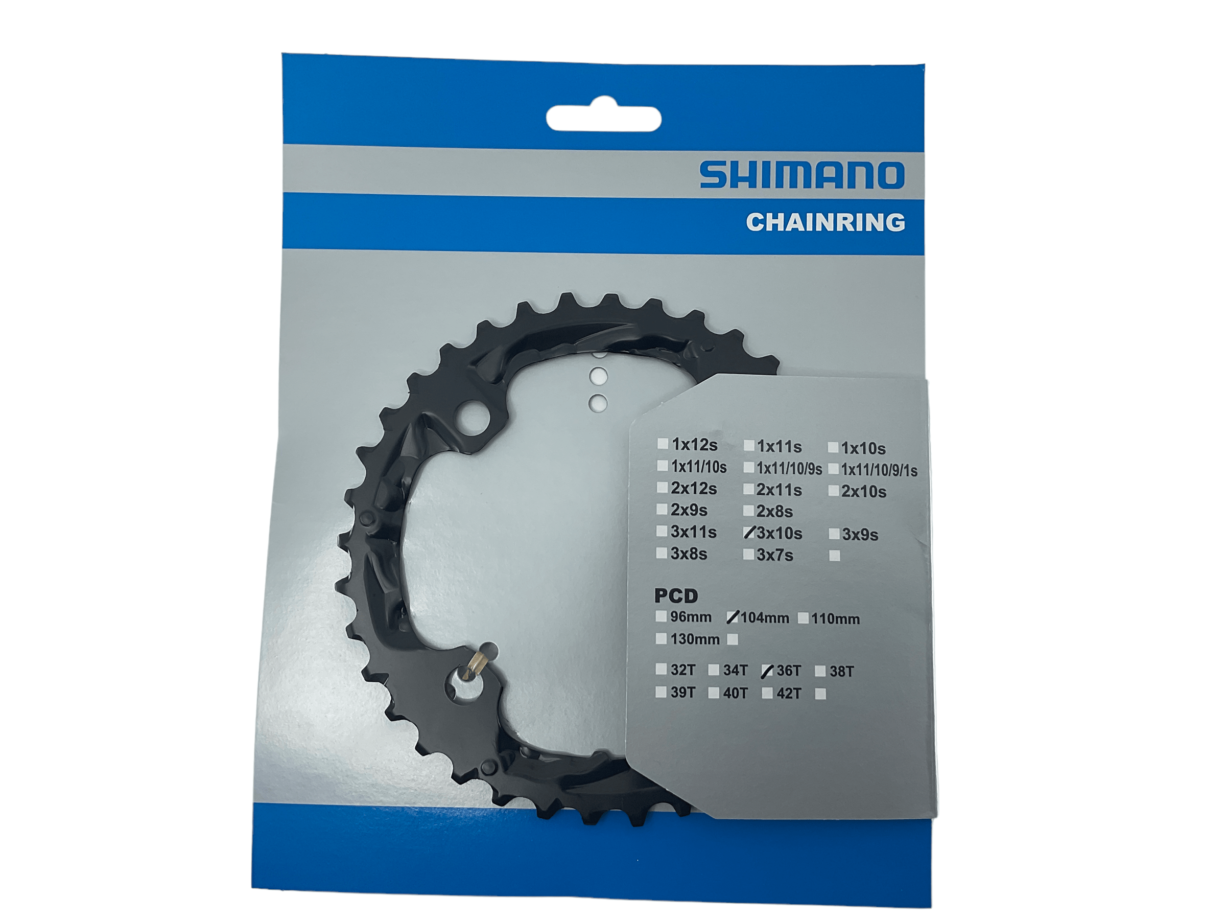 Shimano Spares FC-T521 chainring 36T-AL; black