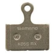 Load image into Gallery viewer, Shimano Spares K05S-RX disc pads and spring; steel backed; resin
