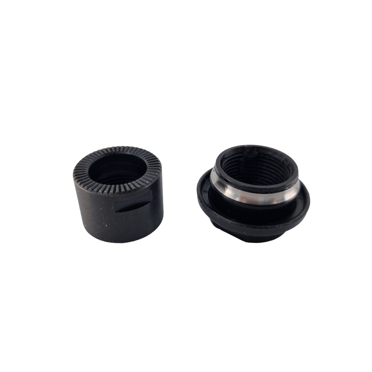 Shimano Spares FH-M678 left hand lock nut and cone with dust cover; M15