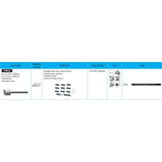 Shimano Spares MTB gear cable set; OPTISLICK coated stainless steel inners; black